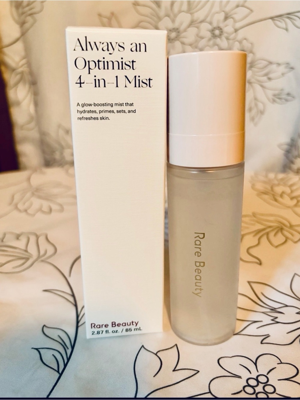 Rare Beauty Always an Optimist 4-in-1 Mist — Hydrating Face Mist/primer
